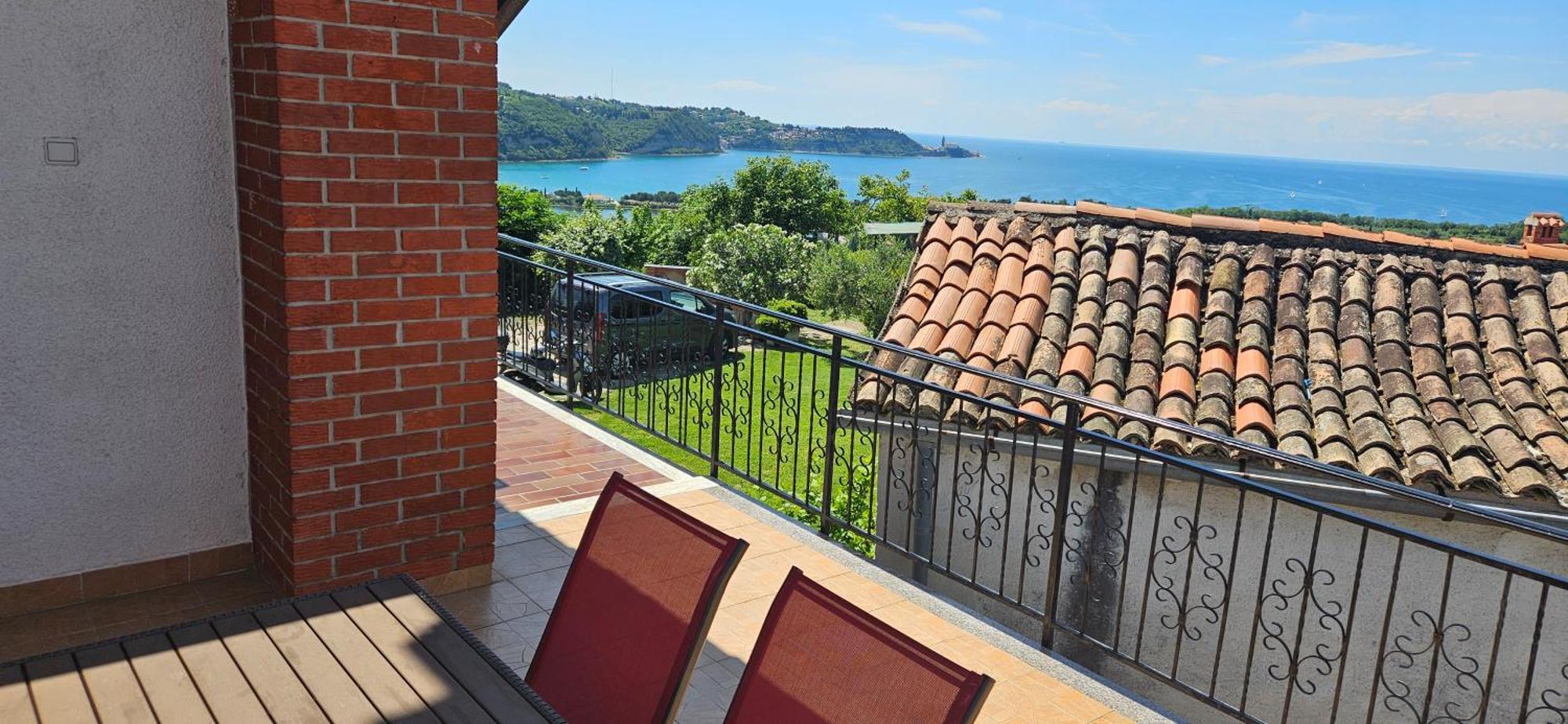 Sea View Apartment Renzzo Strunjan Exteriör bild
